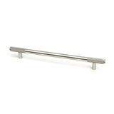 From The Anvil Cabinet Hardware Satin Stainless Steel / Cabinet Pull Handles / Large From The Anvil - Satin SS (304) Half Brompton Pull Handle - Large