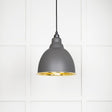 From The Anvil Electrical Smooth Brass / Ceiling Pendants From The Anvil - Smooth Brass Brindley Pendant in Bluff