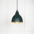 From The Anvil Electrical Smooth Brass / Ceiling Pendants From The Anvil - Smooth Brass Brindley Pendant in Dingle