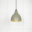 From The Anvil Electrical Smooth Brass / Ceiling Pendants From The Anvil - Smooth Brass Brindley Pendant in Tump