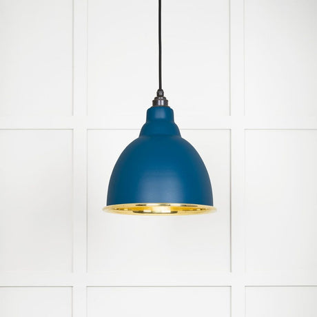 From The Anvil Electrical Smooth Brass / Ceiling Pendants From The Anvil - Smooth Brass Brindley Pendant in Upstream