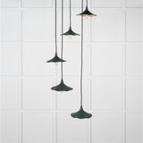 From The Anvil Electrical Smooth Brass / Cluster Pendants From The Anvil - Smooth Brass Flora Cluster Pendant in Dingle