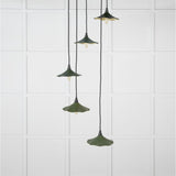 From The Anvil Electrical Smooth Brass / Cluster Pendants From The Anvil - Smooth Brass Flora Cluster Pendant in Heath