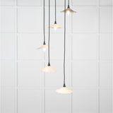 From The Anvil Electrical Smooth Brass / Cluster Pendants From The Anvil - Smooth Brass Flora Cluster Pendant in Teasel