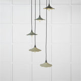 From The Anvil Electrical Smooth Brass / Cluster Pendants From The Anvil - Smooth Brass Flora Cluster Pendant in Tump