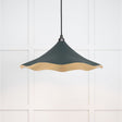 From The Anvil Electrical Smooth Brass / Ceiling Pendants From The Anvil - Smooth Brass Flora Pendant in Dingle