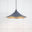 From The Anvil Electrical Smooth Brass / Ceiling Pendants From The Anvil - Smooth Brass Flora Pendant in Slate