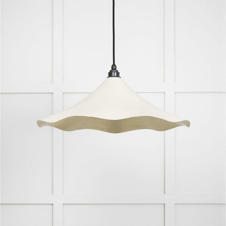 From The Anvil Electrical Smooth Brass / Ceiling Pendants From The Anvil - Smooth Brass Flora Pendant in Teasel