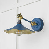 From The Anvil Electrical Smooth Brass / Wall Lights From The Anvil - Smooth Brass Flora Wall Light in Upstream