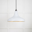 From The Anvil Electrical Smooth Brass / Ceiling Pendants From The Anvil - Smooth Brass Frankley Pendant in Birch