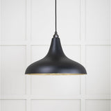 From The Anvil Electrical Smooth Brass / Ceiling Pendants From The Anvil - Smooth Brass Frankley Pendant in Elan Black