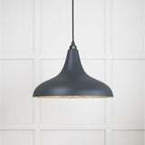 From The Anvil Electrical Smooth Brass / Ceiling Pendants From The Anvil - Smooth Brass Frankley Pendant in Soot