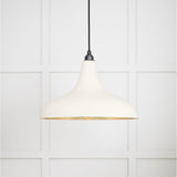 From The Anvil Electrical Smooth Brass / Ceiling Pendants From The Anvil - Smooth Brass Frankley Pendant in Teasel