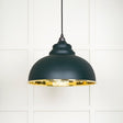 From The Anvil Electrical Smooth Brass / Ceiling Pendants From The Anvil - Smooth Brass Harborne Pendant in Dingle