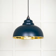 From The Anvil Electrical Smooth Brass / Ceiling Pendants From The Anvil - Smooth Brass Harborne Pendant in Dusk