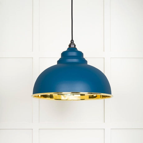 From The Anvil Electrical Smooth Brass / Ceiling Pendants From The Anvil - Smooth Brass Harborne Pendant in Upstream