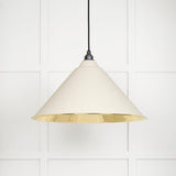 From The Anvil Electrical Smooth Brass / Ceiling Pendants From The Anvil - Smooth Brass Hockley Pendant in Teasel