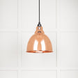 From The Anvil Electrical Smooth Copper / Ceiling Pendants From The Anvil - Smooth Copper Brindley Pendant