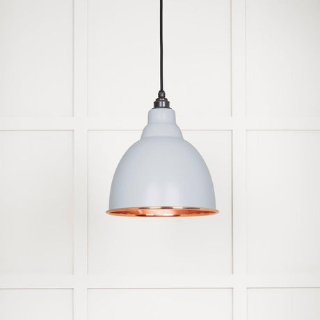 From The Anvil Electrical Smooth Copper / Ceiling Pendants From The Anvil - Smooth Copper Brindley Pendant in Birch