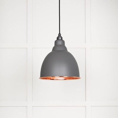 From The Anvil Electrical Smooth Copper / Ceiling Pendants From The Anvil - Smooth Copper Brindley Pendant in Bluff