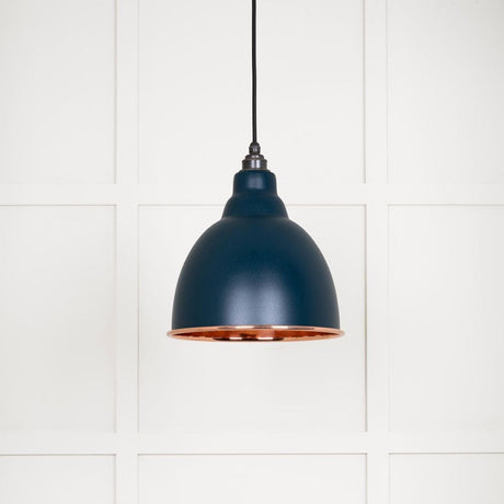 From The Anvil Electrical Smooth Copper / Ceiling Pendants From The Anvil - Smooth Copper Brindley Pendant in Dusk