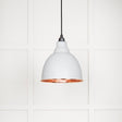 From The Anvil Electrical Smooth Copper / Ceiling Pendants From The Anvil - Smooth Copper Brindley Pendant in Flock