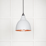 From The Anvil Electrical Smooth Copper / Ceiling Pendants From The Anvil - Smooth Copper Brindley Pendant in Flock