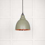 From The Anvil Electrical Smooth Copper / Ceiling Pendants From The Anvil - Smooth Copper Brindley Pendant in Tump