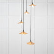 From The Anvil Electrical Smooth Copper / Cluster Pendants From The Anvil - Smooth Copper Flora Cluster Pendant