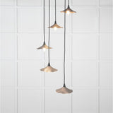 From The Anvil Electrical Smooth Copper / Cluster Pendants From The Anvil - Smooth Copper Flora Cluster Pendant in Bluff