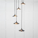 From The Anvil Electrical Smooth Copper / Cluster Pendants From The Anvil - Smooth Copper Flora Cluster Pendant in Dusk