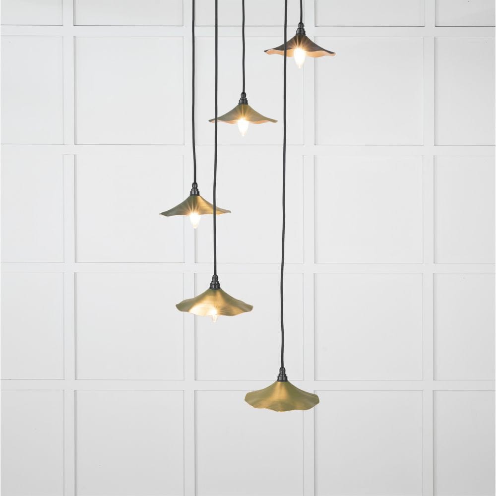 From The Anvil Electrical Smooth Copper / Cluster Pendants From The Anvil - Smooth Copper Flora Cluster Pendant in Heath