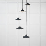 From The Anvil Electrical Smooth Copper / Cluster Pendants From The Anvil - Smooth Copper Flora Cluster Pendant in Soot