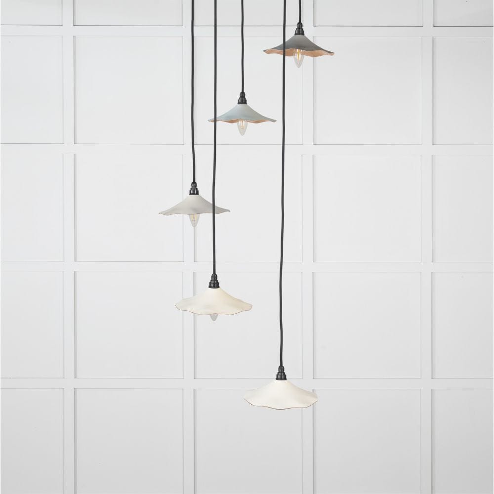 From The Anvil Electrical Smooth Copper / Cluster Pendants From The Anvil - Smooth Copper Flora Cluster Pendant in Teasel