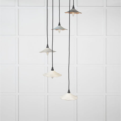 From The Anvil Electrical Smooth Copper / Cluster Pendants From The Anvil - Smooth Copper Flora Cluster Pendant in Teasel