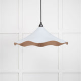 From The Anvil Electrical Smooth Copper / Ceiling Pendants From The Anvil - Smooth Copper Flora Pendant in Birch