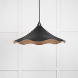 From The Anvil Electrical Smooth Copper / Ceiling Pendants From The Anvil - Smooth Copper Flora Pendant in Elan Black