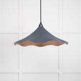 From The Anvil Electrical Smooth Copper / Ceiling Pendants From The Anvil - Smooth Copper Flora Pendant in Slate