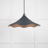 From The Anvil Electrical Smooth Copper / Ceiling Pendants From The Anvil - Smooth Copper Flora Pendant in Soot