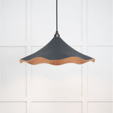 From The Anvil Electrical Smooth Copper / Ceiling Pendants From The Anvil - Smooth Copper Flora Pendant in Soot