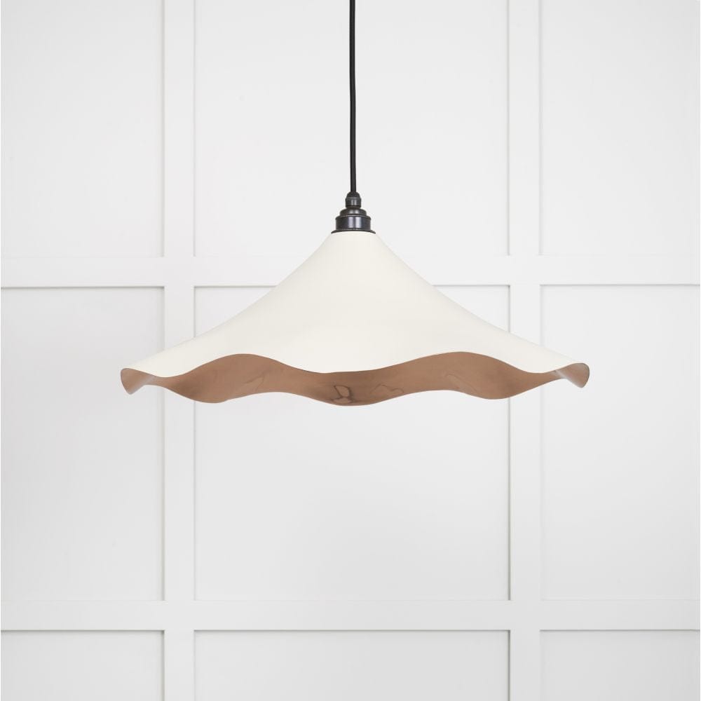 From The Anvil Electrical Smooth Copper / Ceiling Pendants From The Anvil - Smooth Copper Flora Pendant in Teasel