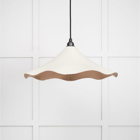 From The Anvil Electrical Smooth Copper / Ceiling Pendants From The Anvil - Smooth Copper Flora Pendant in Teasel