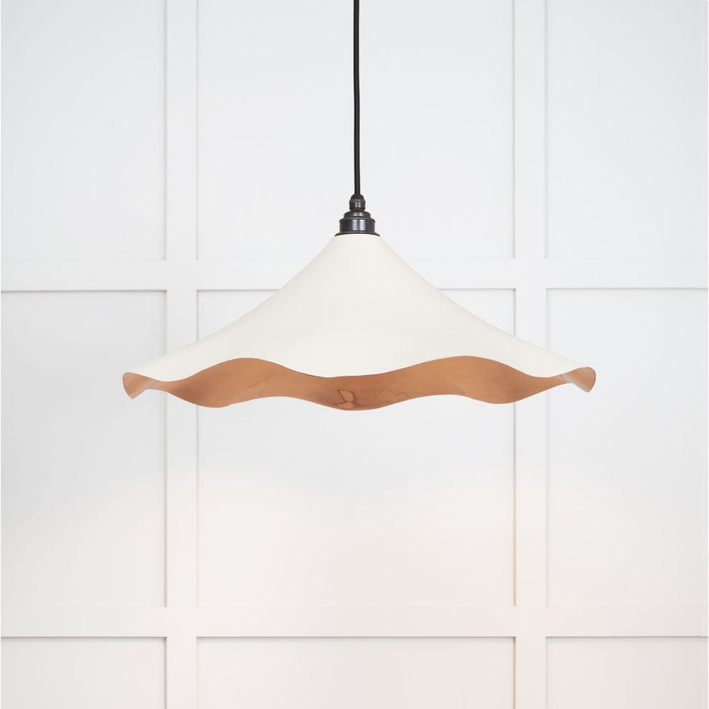 From The Anvil Electrical Smooth Copper / Ceiling Pendants From The Anvil - Smooth Copper Flora Pendant in Teasel