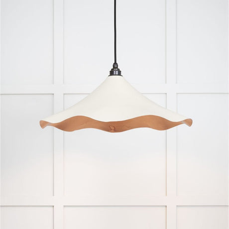 From The Anvil Electrical Smooth Copper / Ceiling Pendants From The Anvil - Smooth Copper Flora Pendant in Teasel