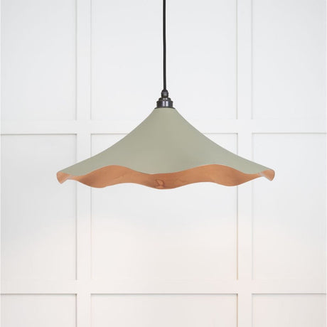 From The Anvil Electrical Smooth Copper / Ceiling Pendants From The Anvil - Smooth Copper Flora Pendant in Tump