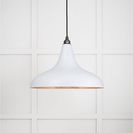 From The Anvil Electrical Smooth Copper / Ceiling Pendants From The Anvil - Smooth Copper Frankley Pendant in Birch