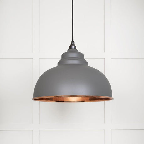 From The Anvil Electrical Smooth Copper / Ceiling Pendants From The Anvil - Smooth Copper Harborne Pendant in Bluff