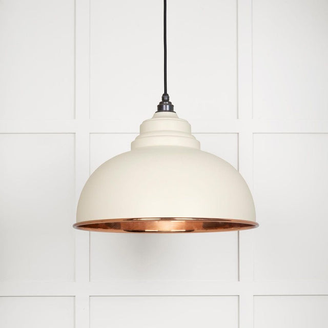 From The Anvil Electrical Smooth Copper / Ceiling Pendants From The Anvil - Smooth Copper Harborne Pendant in Teasel