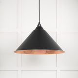 From The Anvil Electrical Smooth Copper / Ceiling Pendants From The Anvil - Smooth Copper Hockley Pendant in Elan Black