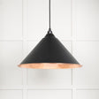 From The Anvil Electrical Smooth Copper / Ceiling Pendants From The Anvil - Smooth Copper Hockley Pendant in Elan Black
